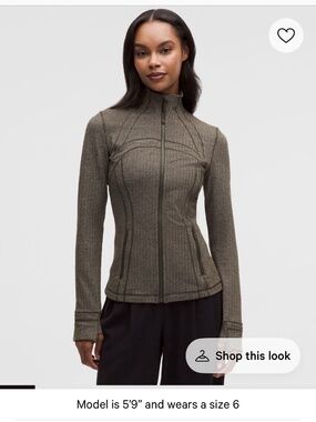 Lululemon Define Jacket Herringbone
